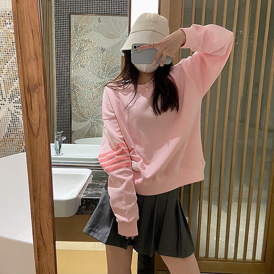 2025SS Pink sweatshirt THOM TREND