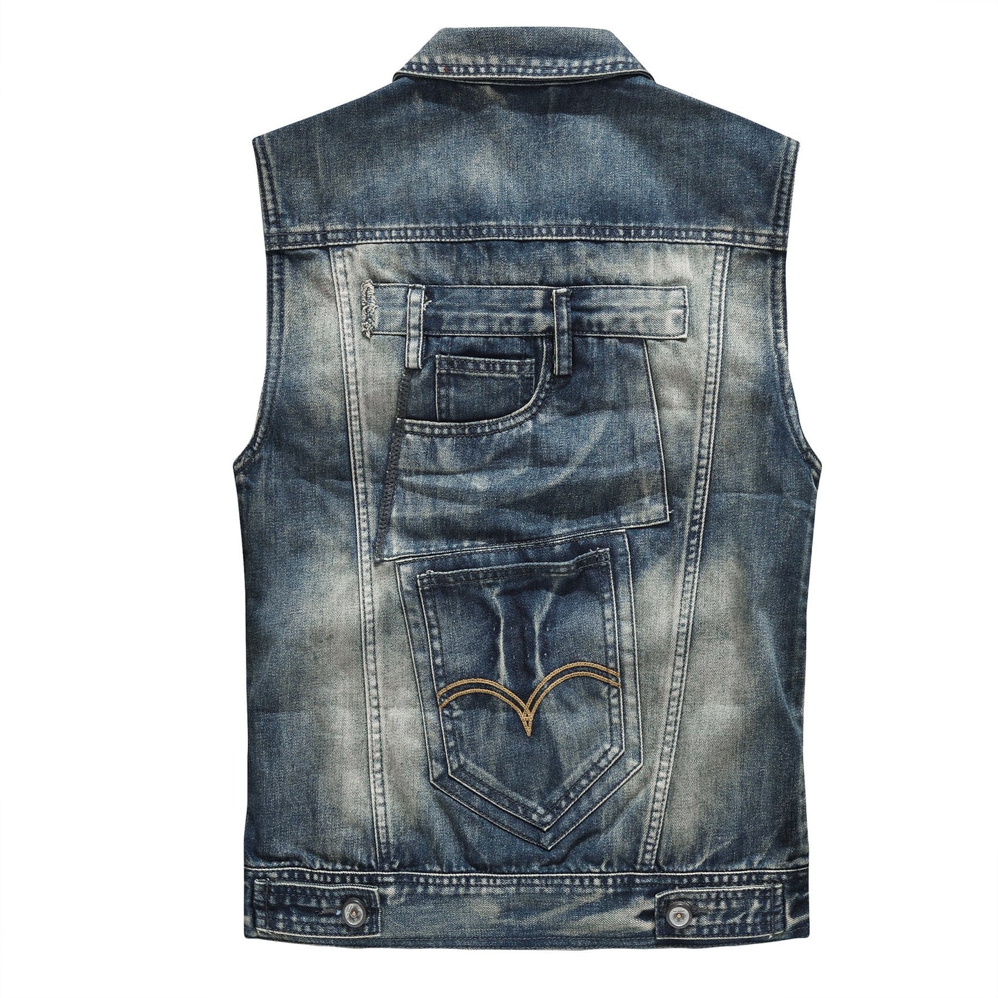SOLO-DSQ2 25ss Denim Vest coat