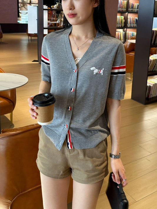 Twill knit T-shirt(副本) THOM TREND