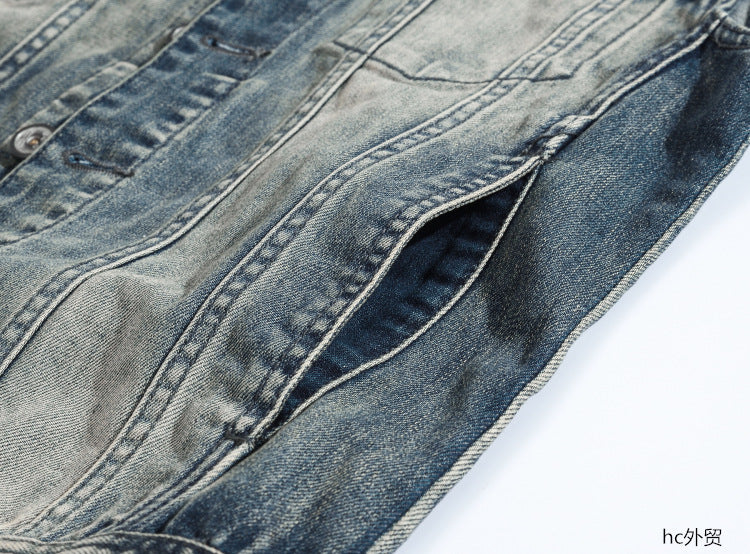 SOLO-DSQ2 25ss Denim Vest coat