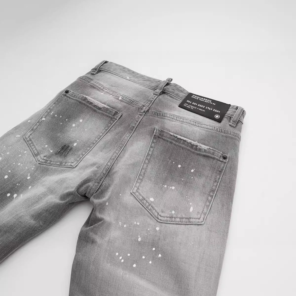 SOLO-DSQ2 men's Gray Jeans