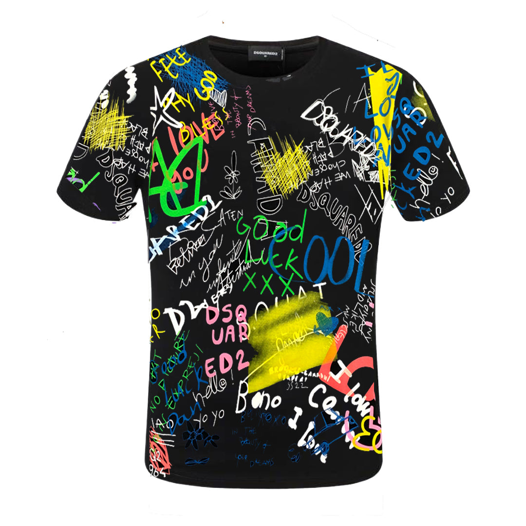 SOLO-D2 2025SS Graffiti T-shirt