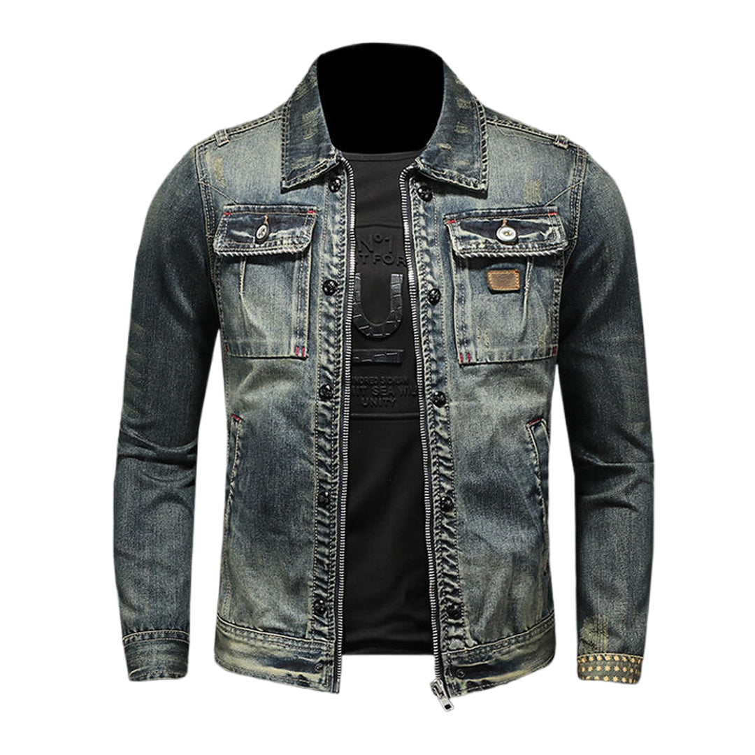 DSQ2 2025ss Distressed Denim Jacket