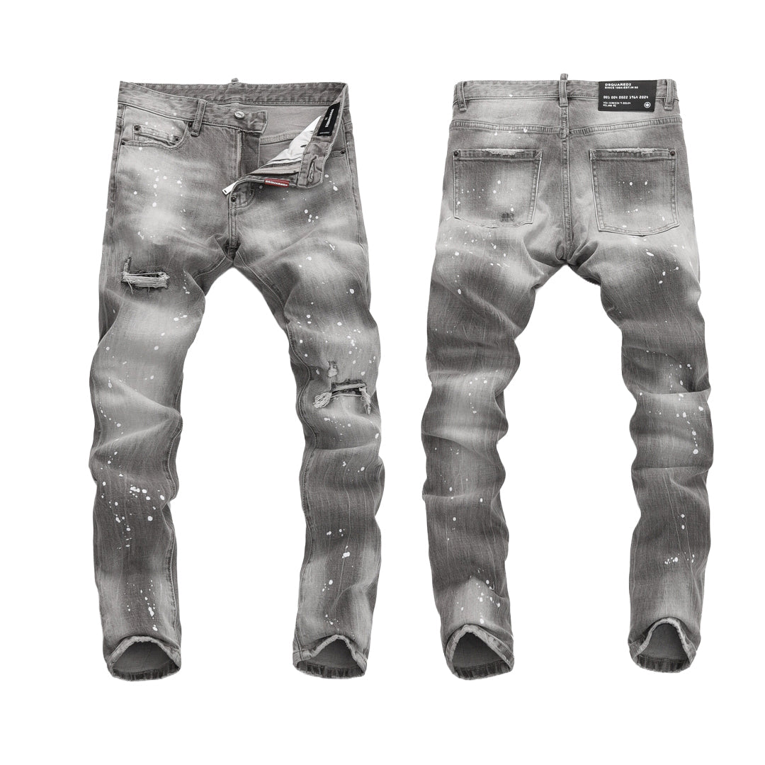SOLO-DSQ2 men's Gray Jeans