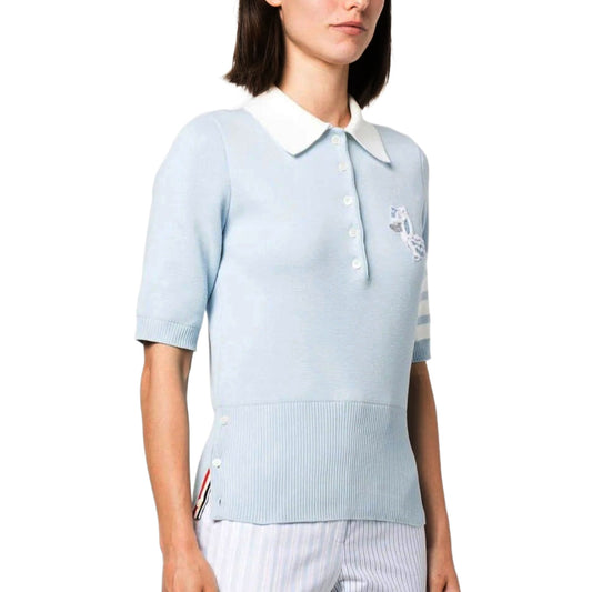 Thom Browne Women puppy POLO shirt