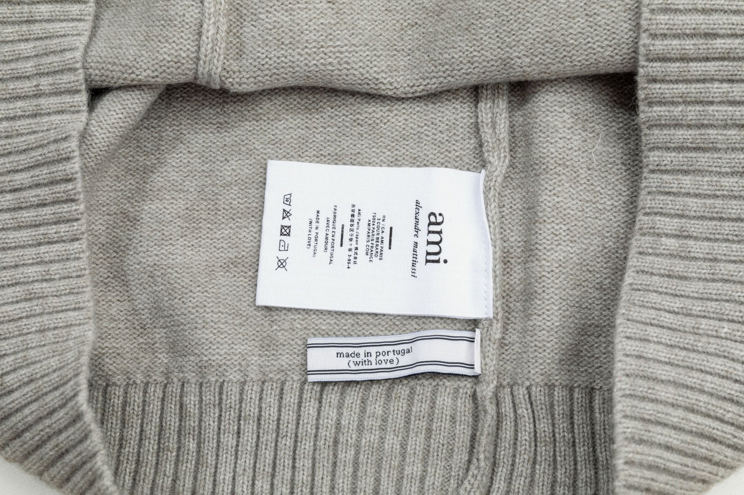 2026 AMI PARIS Collar Sweater