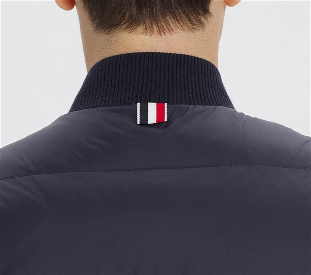 Thom Browne 4-Bar Down vest