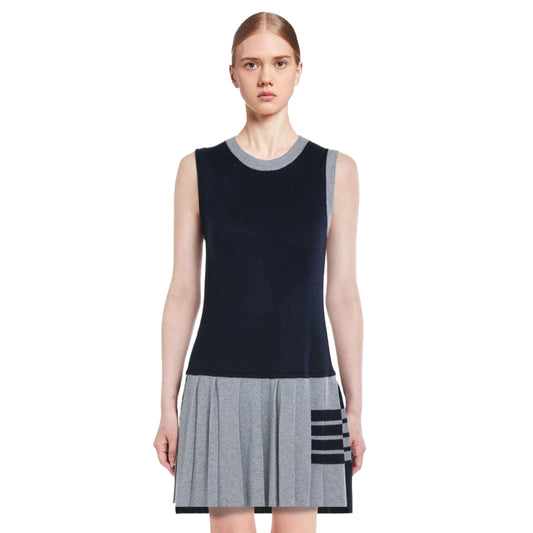 Thom Browne 2025SS Colorblock Dress
