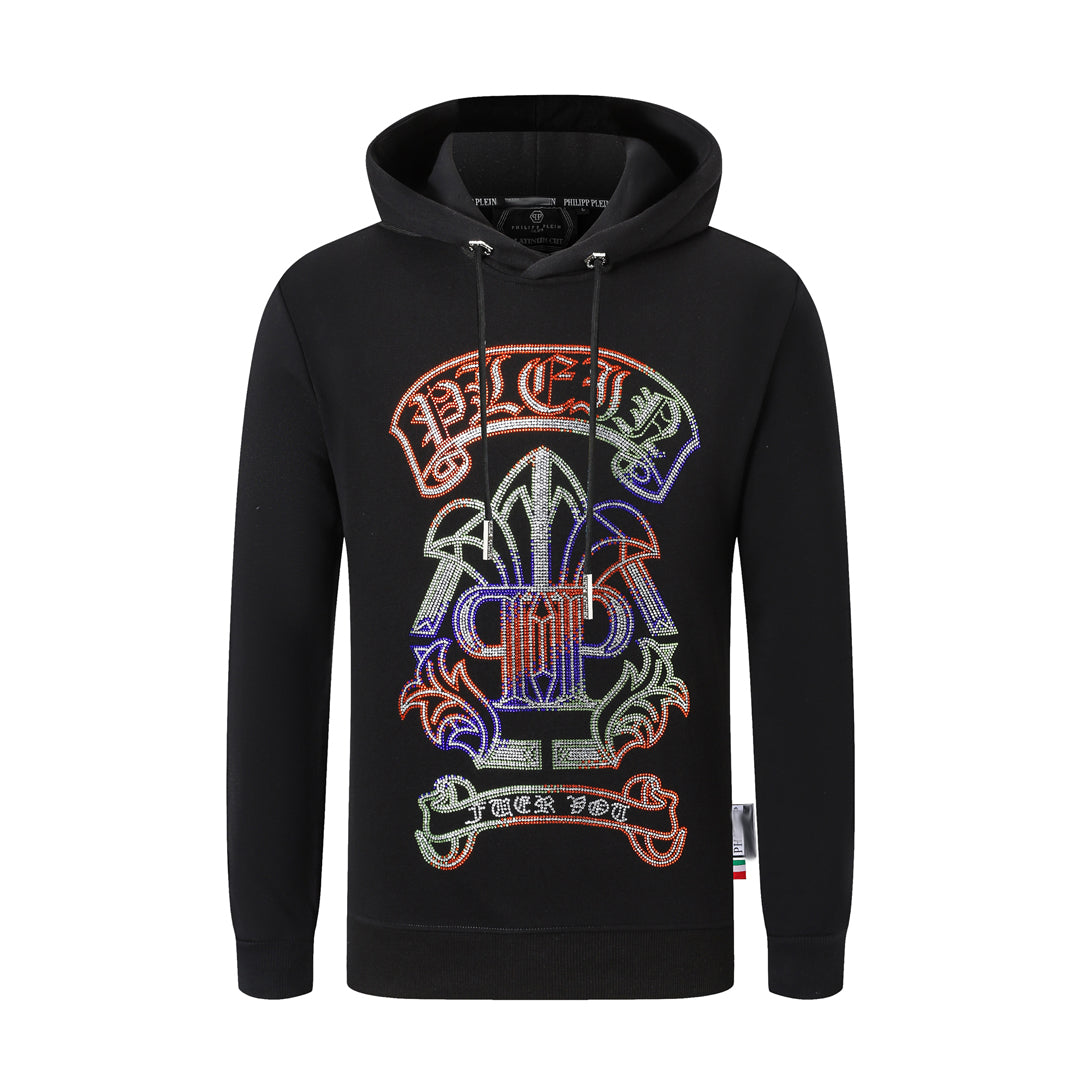 SOLO-2025SS Unisex Black Hoodie