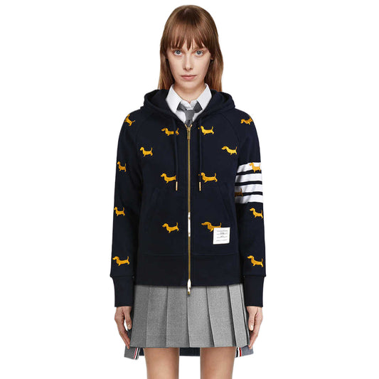 Thom Browne embroidery Hoodie