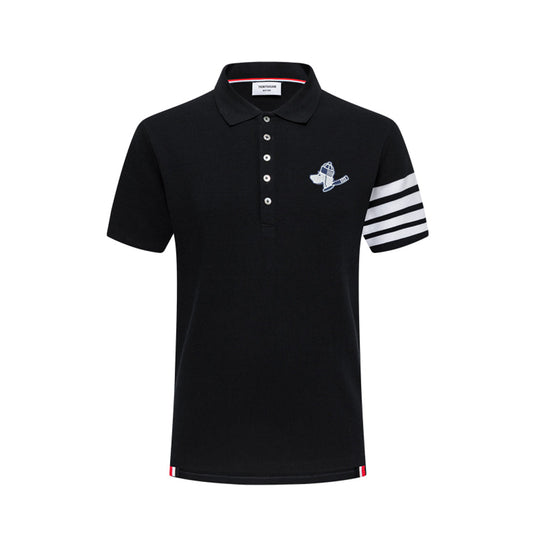 Thom Browne Puppy Embroidery POLO Shirt