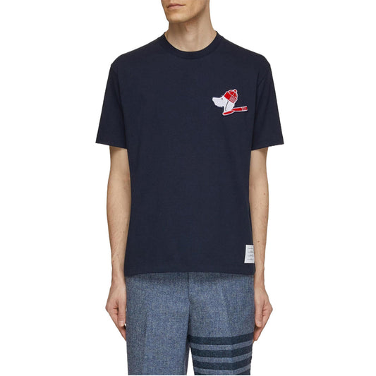 Thom Browne Puppy embroidery T-shirt