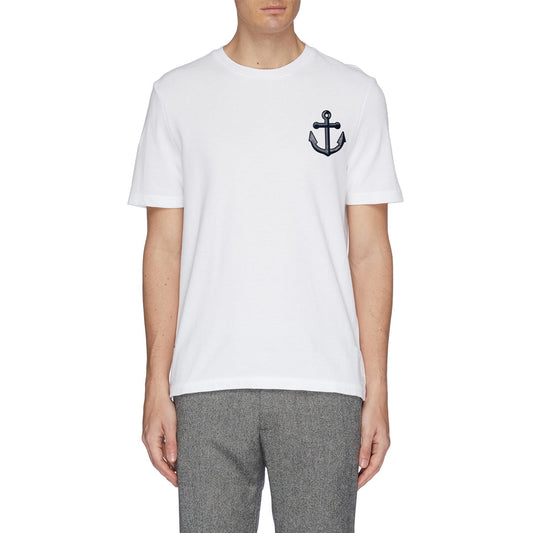 Thom Browne Anchor embroidery T-shirt