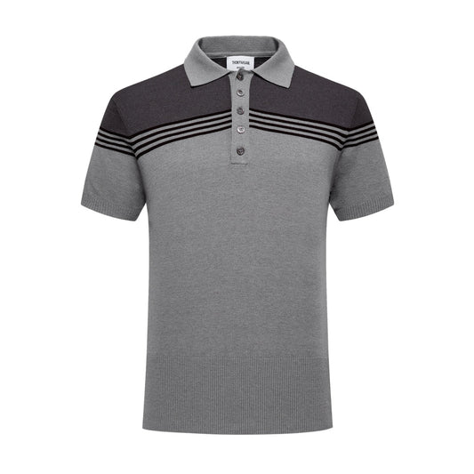 Thom Browne Grey POLO Shirt