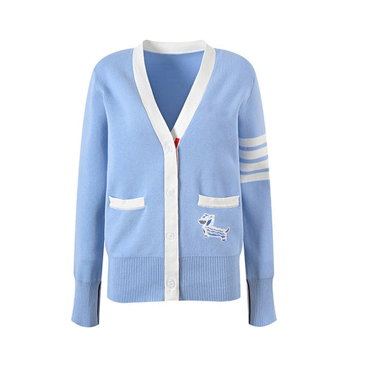 Thom Browne Puppy knitted sweater