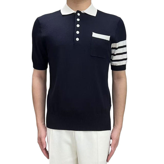 Thom Browne 2025ss Men Wool T-shirt
