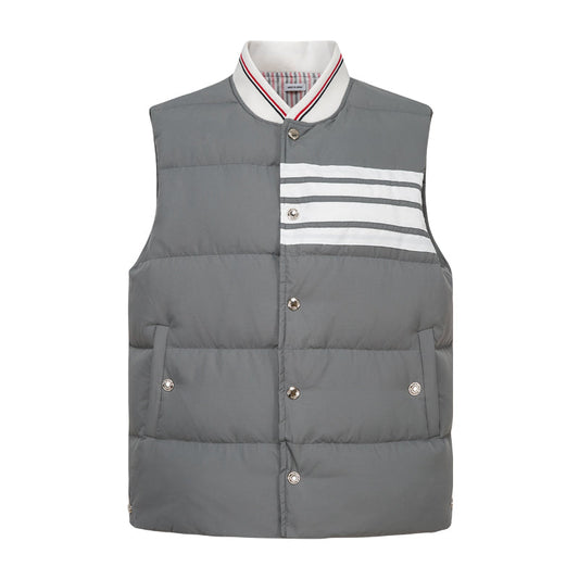 Thom Browne 4-Bar Down vest