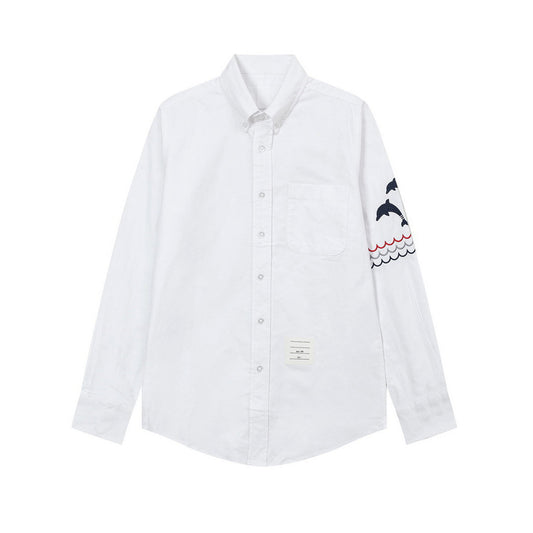 Thom Browne 2025ss Embroidery Shirt