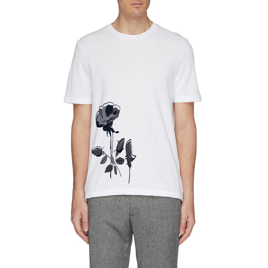 Thom Browne 2025SS Flowers T-Shirt