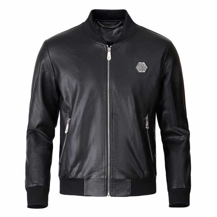 SOLO-2025ss Man Cowhide Jacket