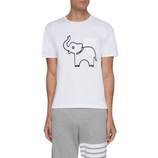 Thom Browne Elephant print T-shirt