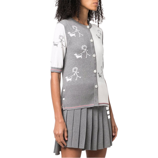 Thom Browne Women puppy POLO shirt