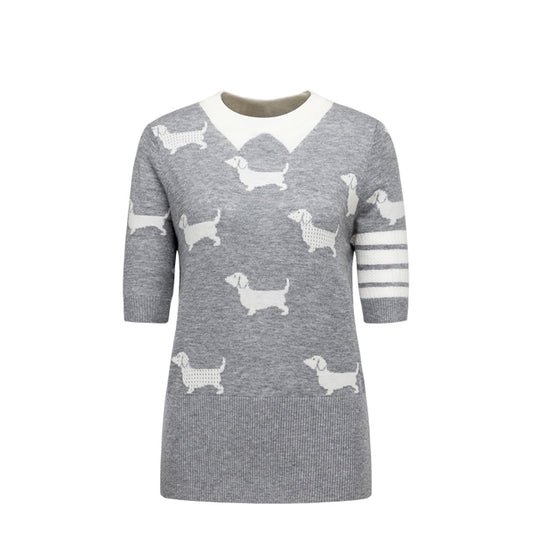 Thom Browne women puppy T-shirt