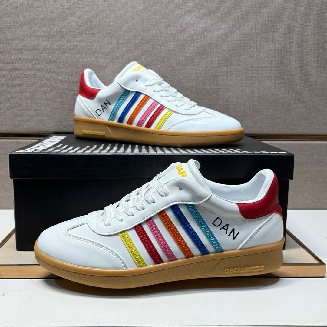 SOLO-DSQ2 Men's shoes Leather sneakers