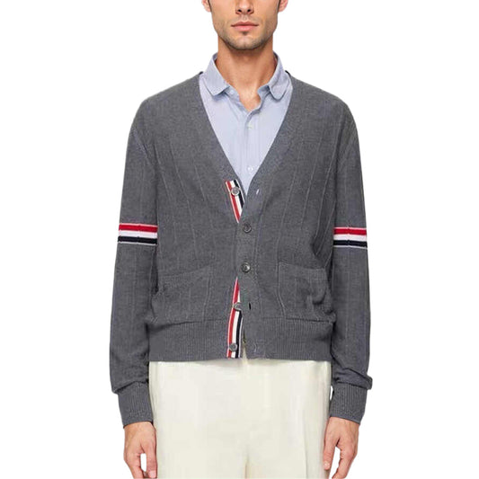 Thom Browne Knitted sweater coat
