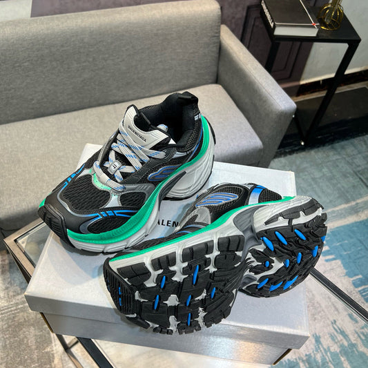 Balenciaga Unisex Runway-Inspired Leather Sneakers | 4 Colorways