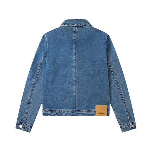 Áo khoác denim unisex AMI PARIS 2026