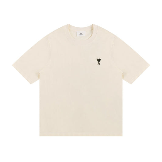 Ami Paris Neutral Tones Unisex T-Shirt