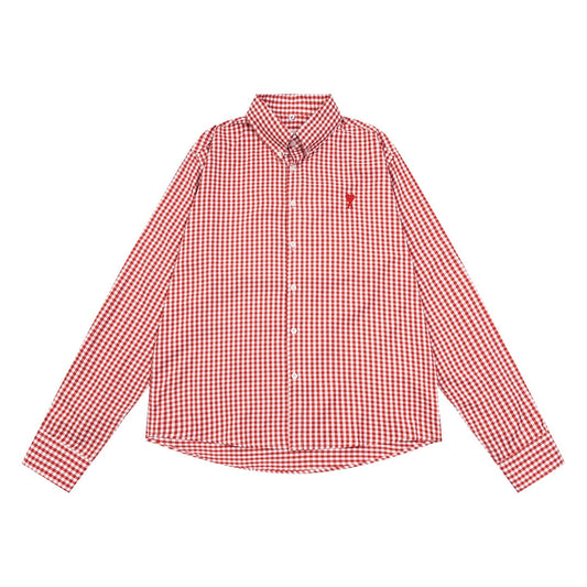 Ami Paris Unisex Striped Shirt - Classic Design