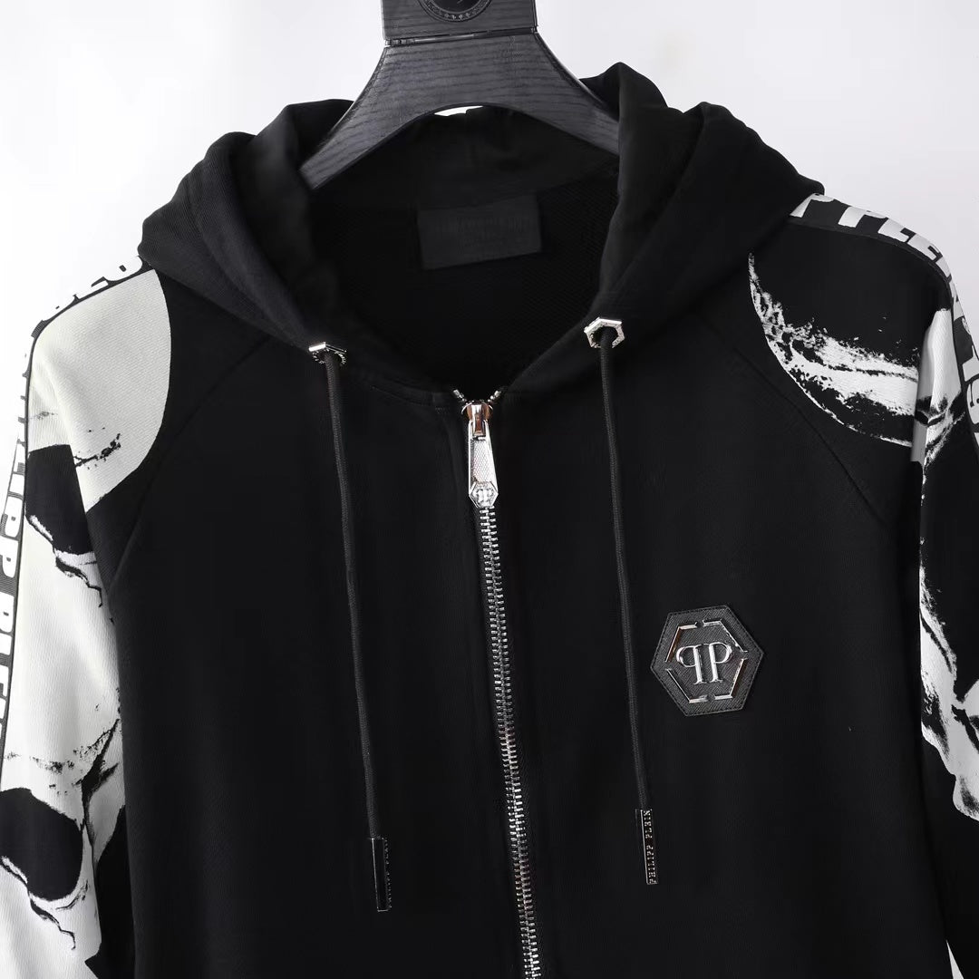 PIEIN 2025 Print Black Hoodie