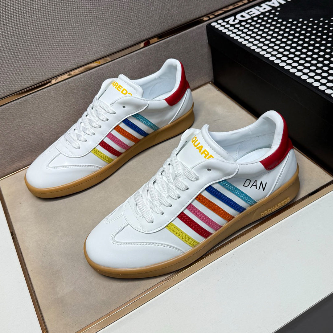 SOLO-DSQ2 Men's shoes Leather sneakers