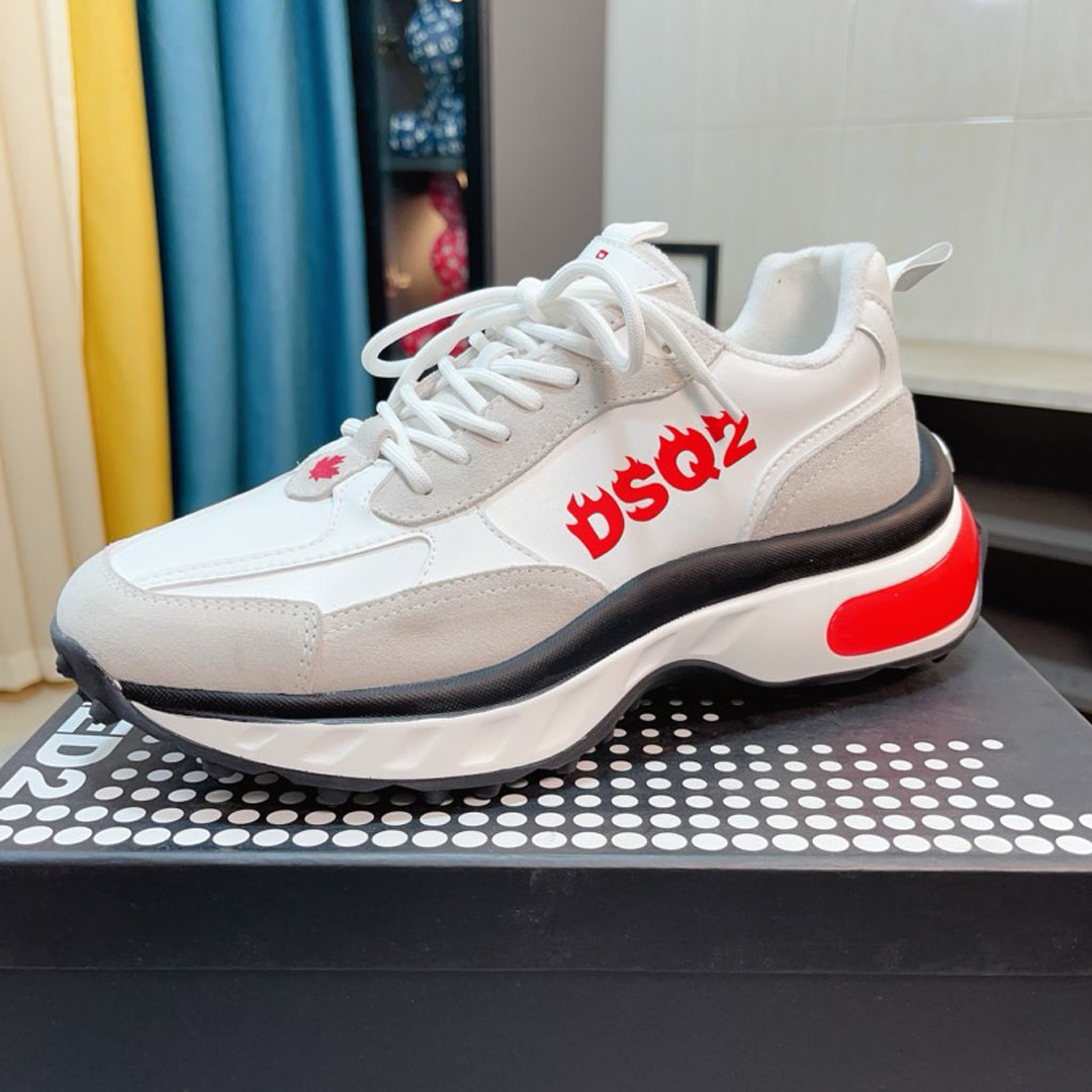 SOLO-DSQ2 Men's shoes Leather sneakers