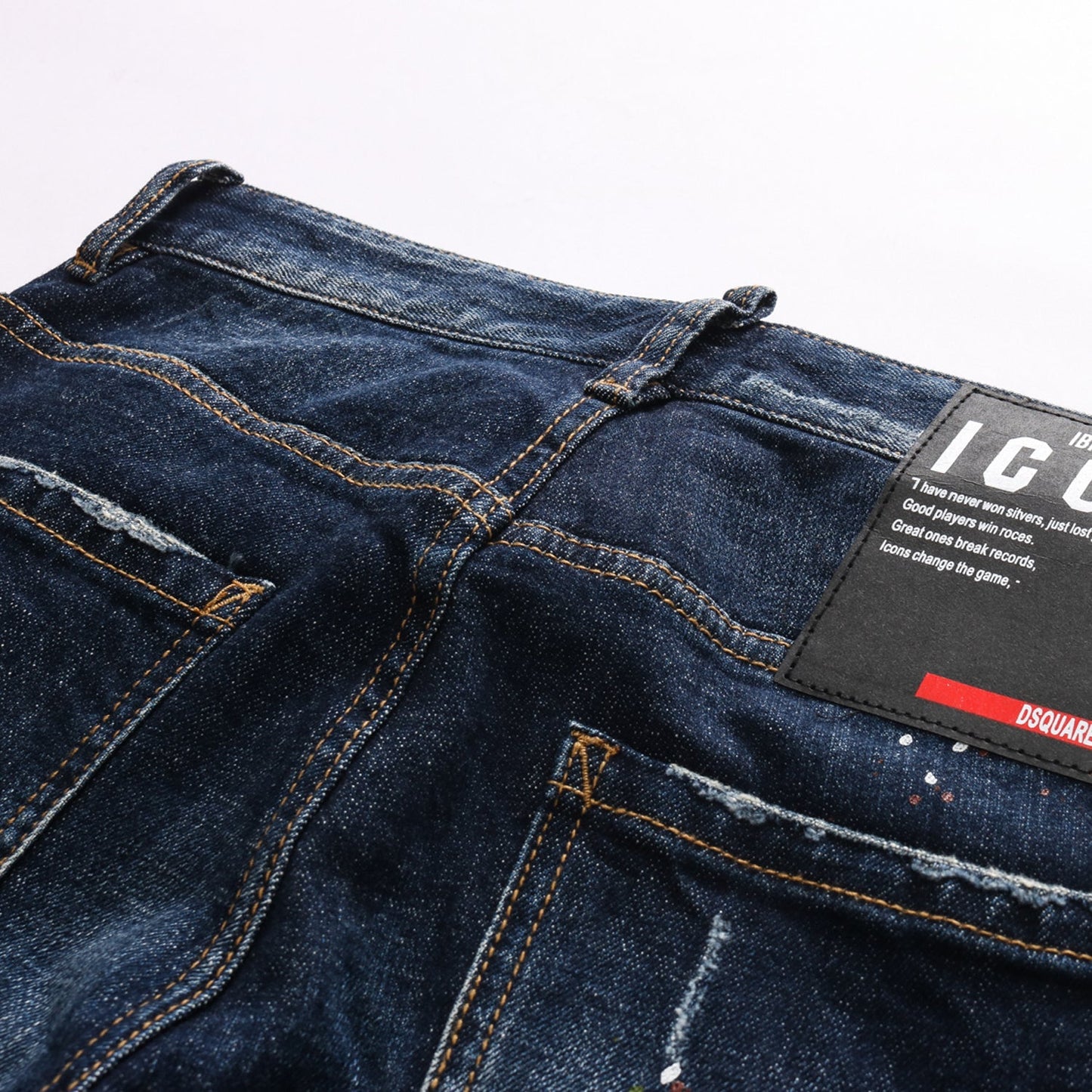 SOLO-DSQ2 2025ss Fashion Jeans