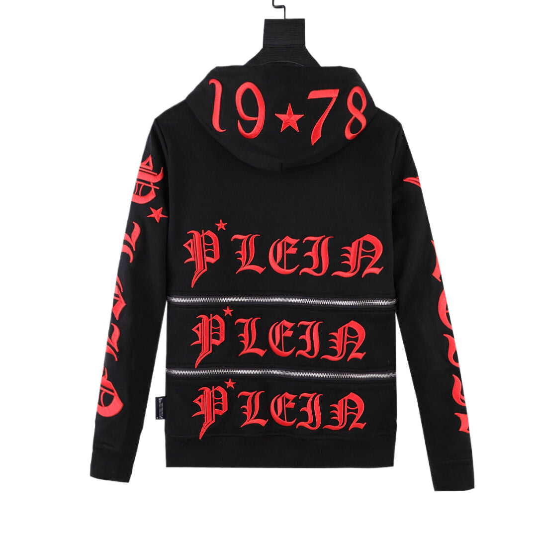 PIEIN 2025SS Black Hoodie