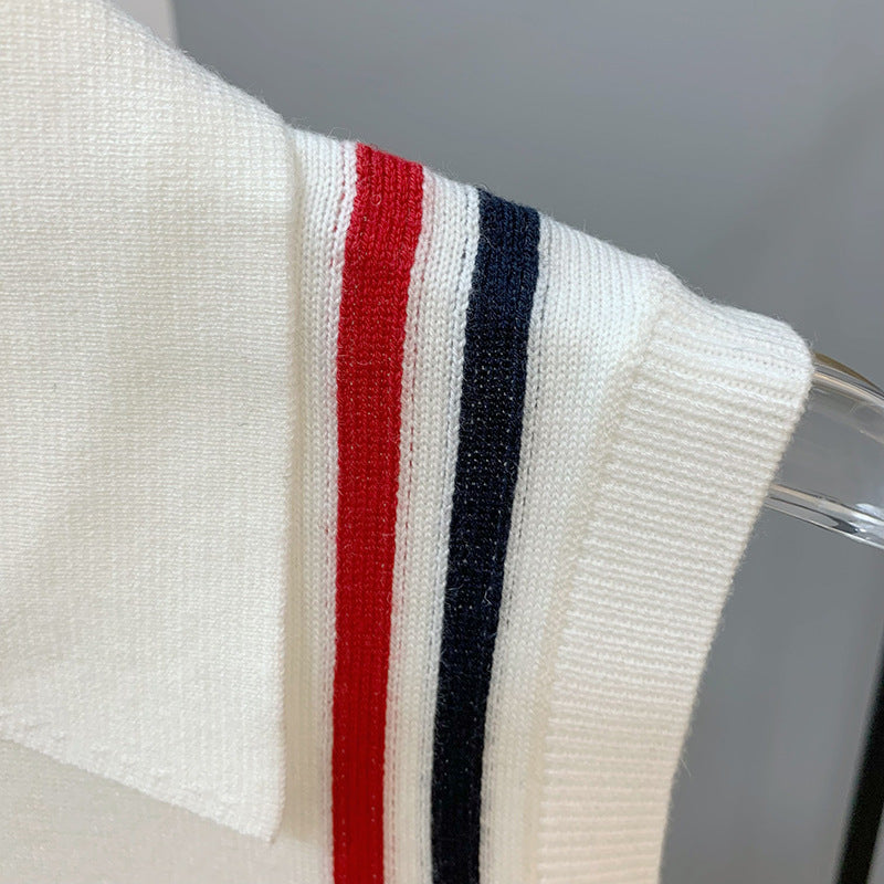 Thom Browne Women's Sleeveless Lapel Top