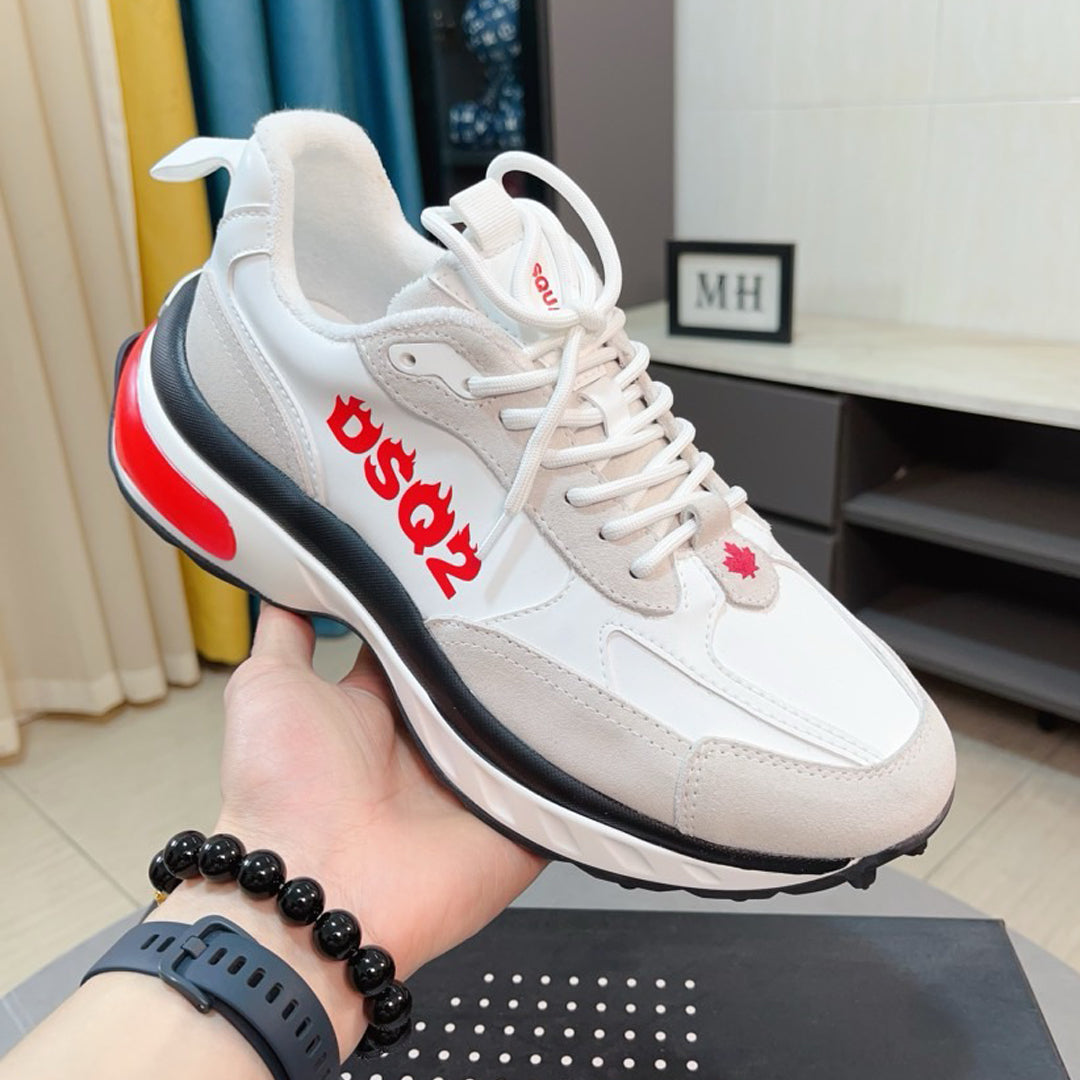 SOLO-DSQ2 Men's shoes Leather sneakers