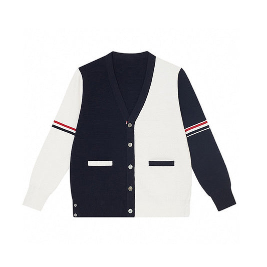 Thom Browne 2025 Knitted sweater coat