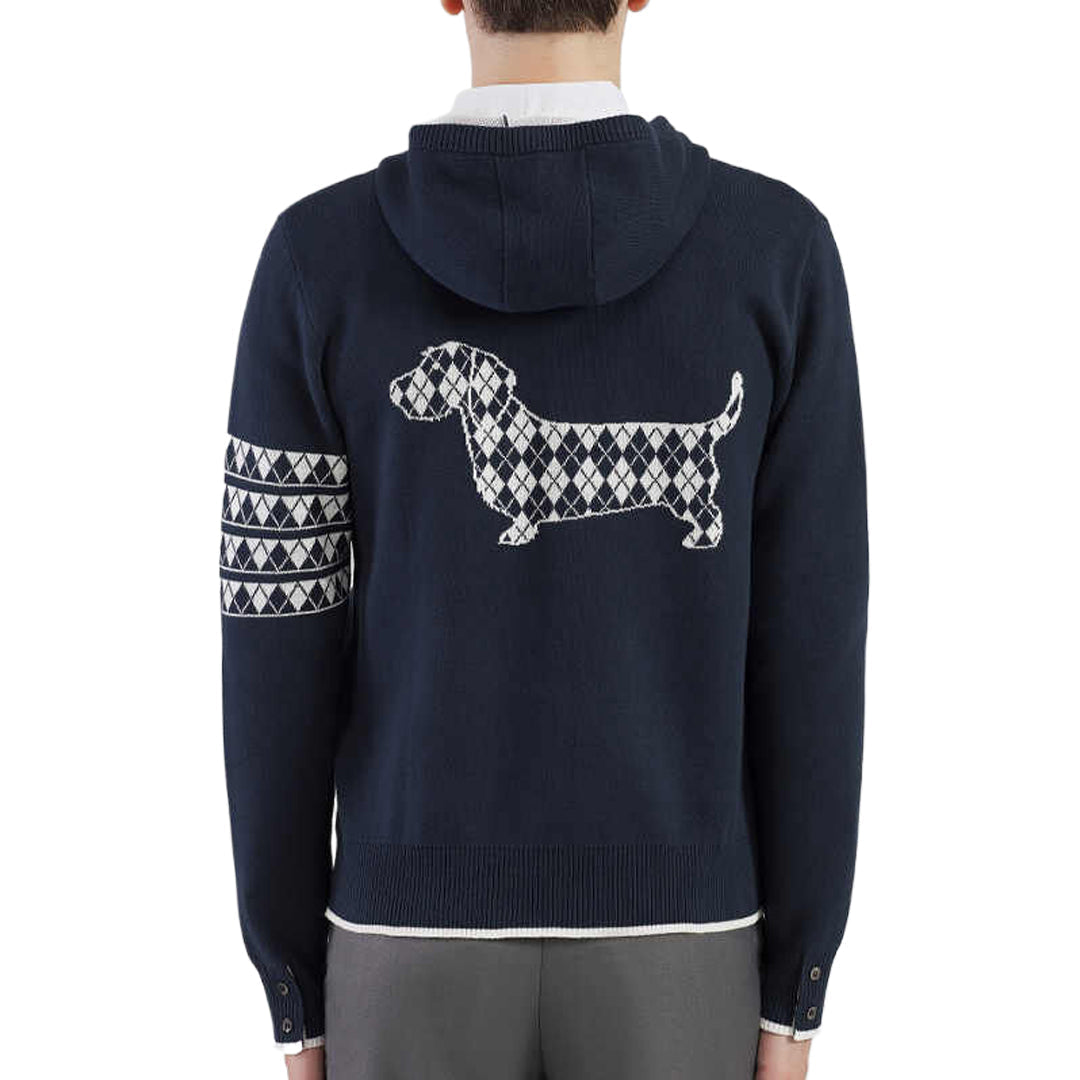 Thom Browne Couple puppy Hoodies