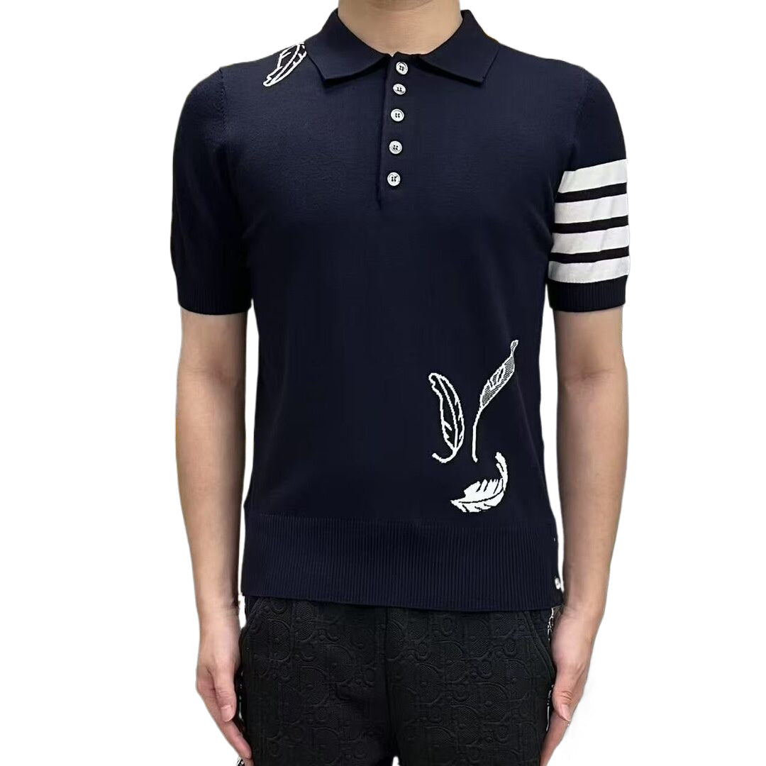 Thom Browne Man Casual POLO T-shirt