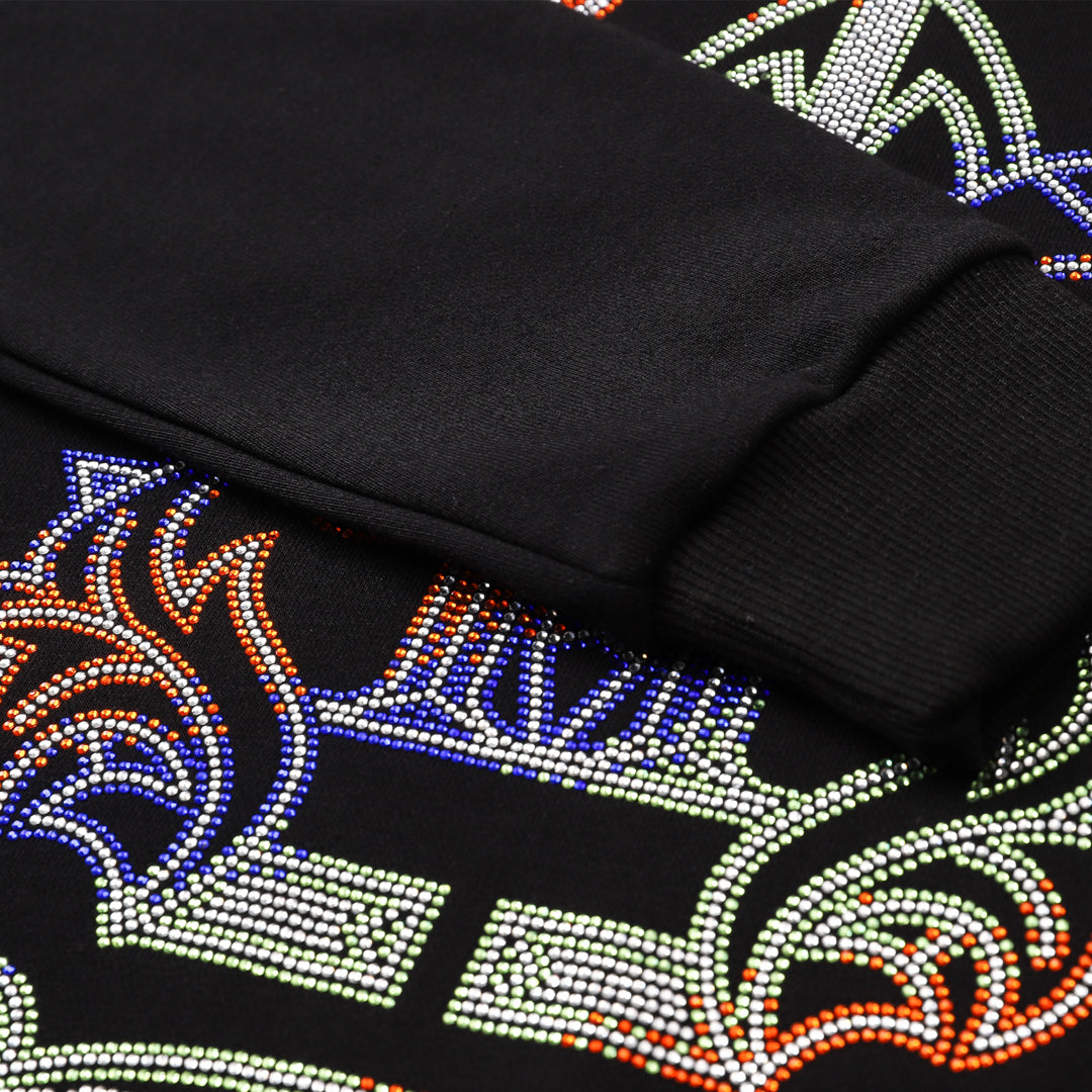 SOLO-2025SS Unisex Black Hoodie