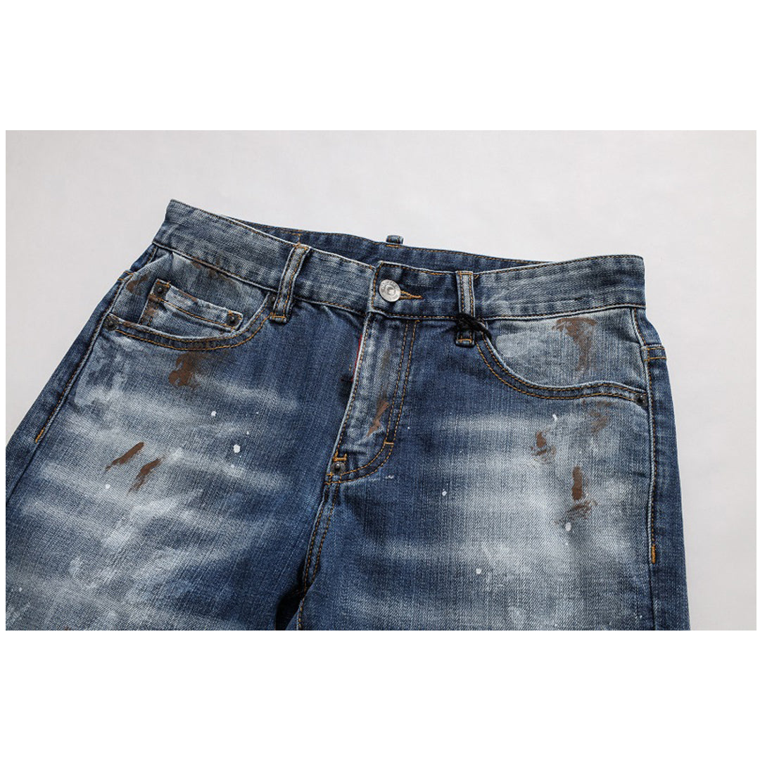 dsquared2 stretch inkjet slim fit Jeans