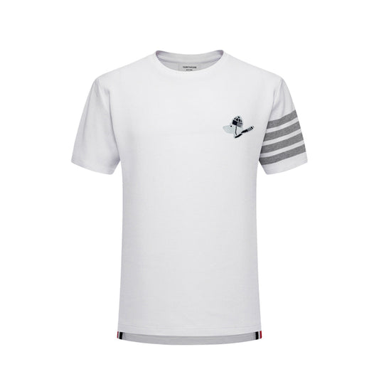 Thom Browne puppy embroidery T-shirt
