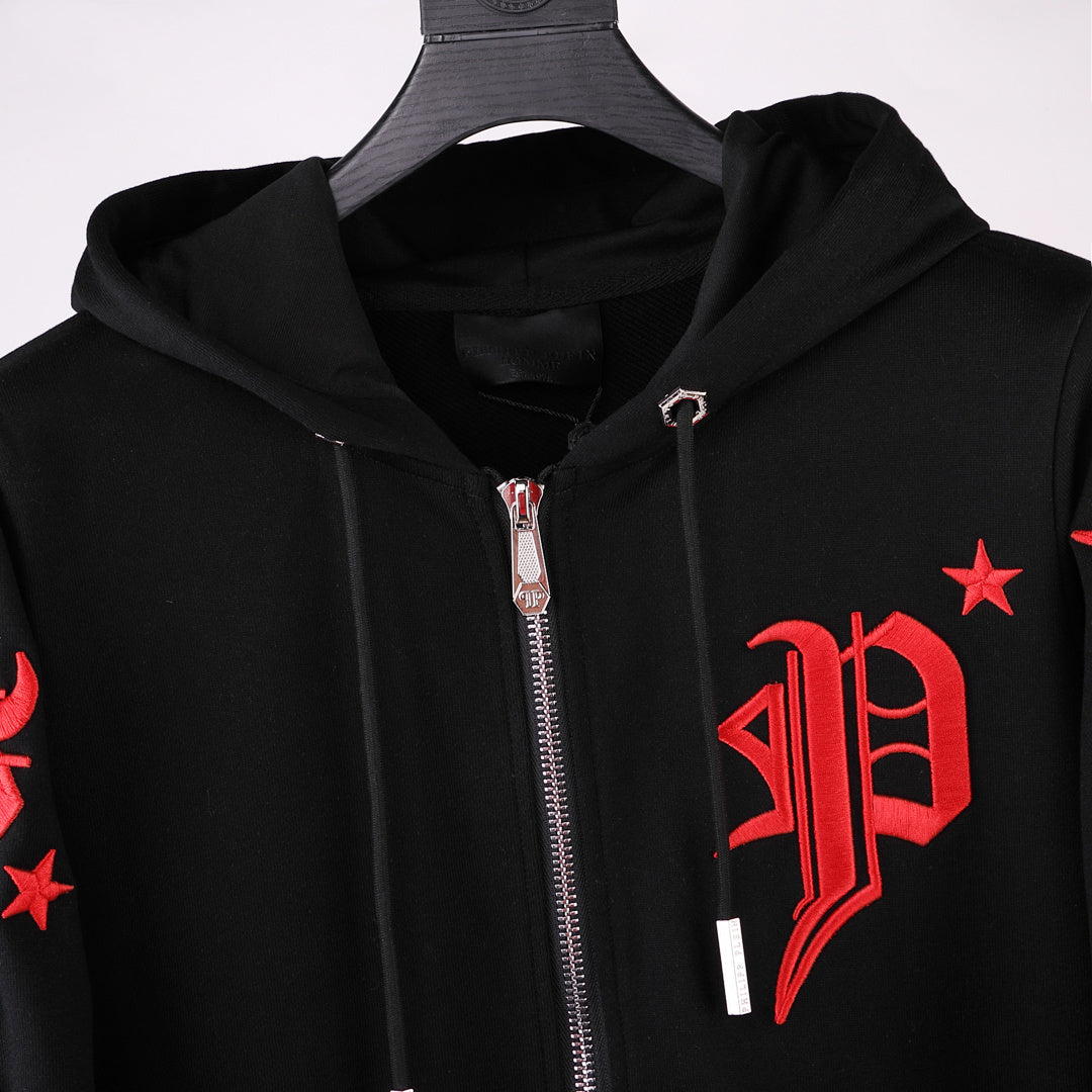 PIEIN 2025SS Black Hoodie