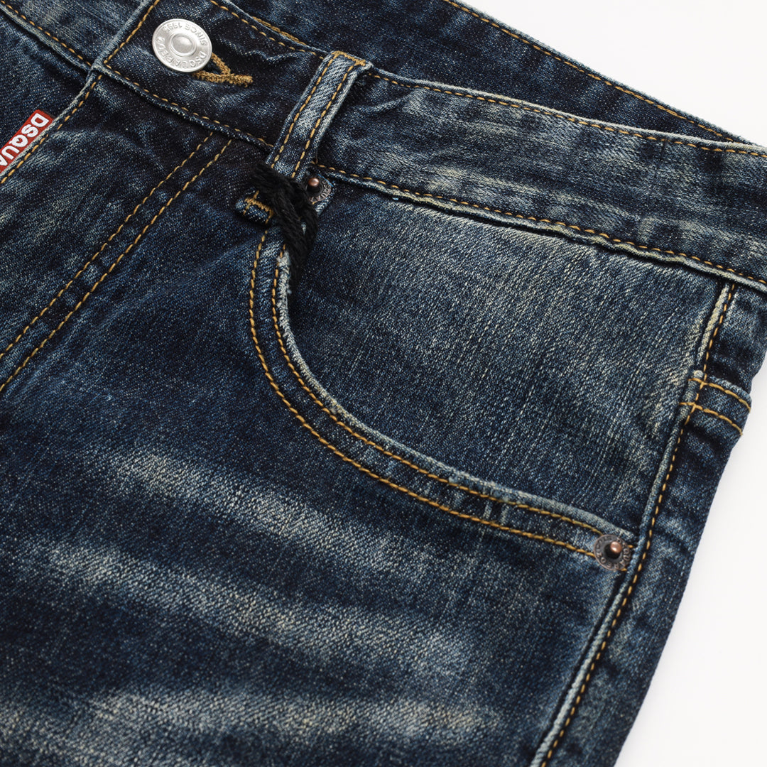 SOLO-DSQ2 25ss Ripped Jeans