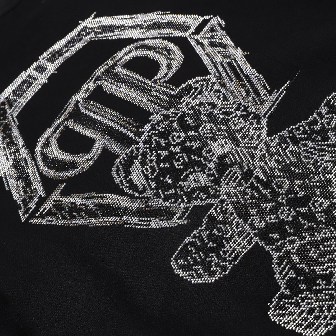 SOLO-2025 Sports Black Hoodie