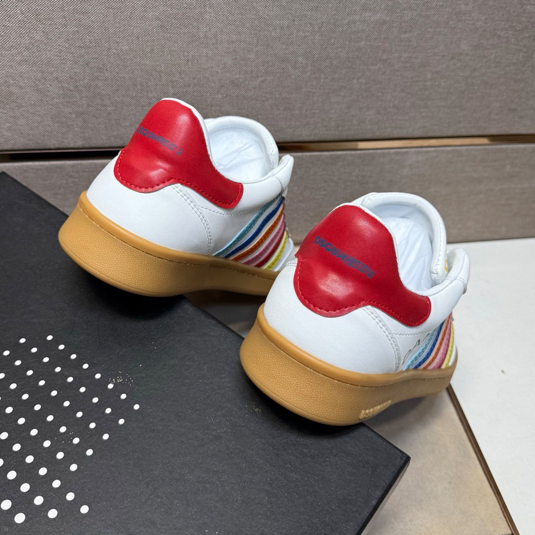 SOLO-DSQ2 Men's shoes Leather sneakers